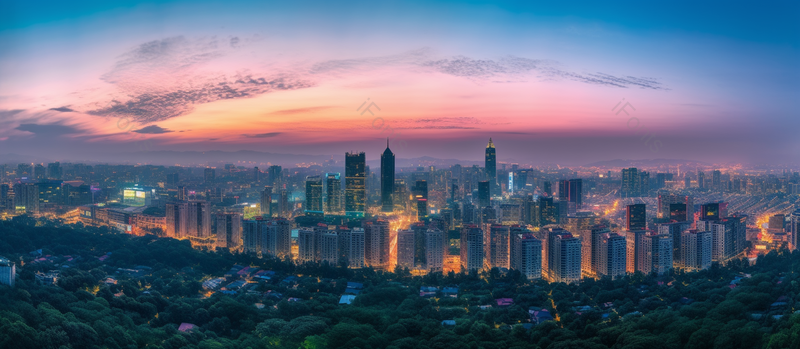 武汉城市夜景眺望远方,高清,摄影图,摄影图片,图片大全,摄影图免费下载